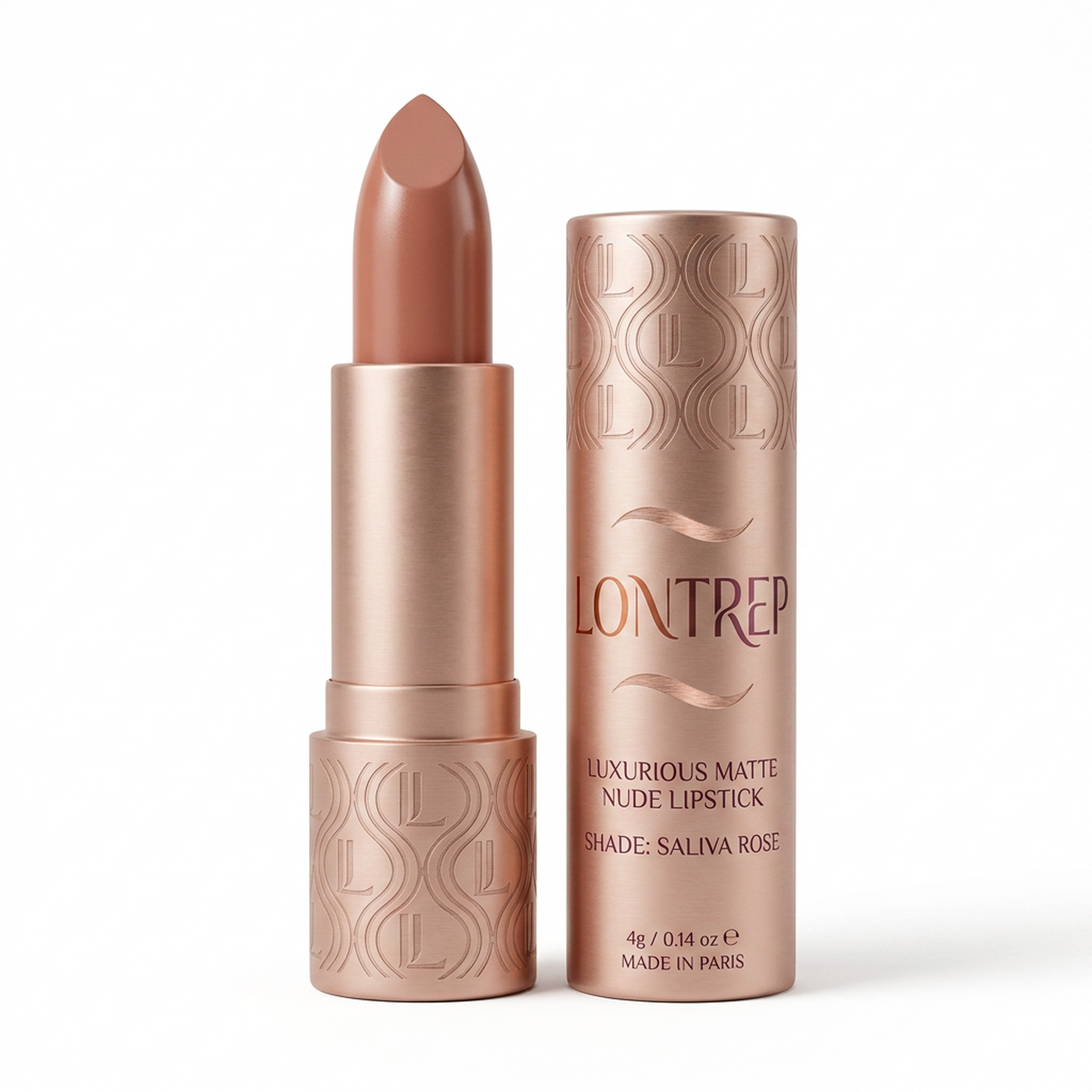 Luxurious Matte Nude Lipstick
