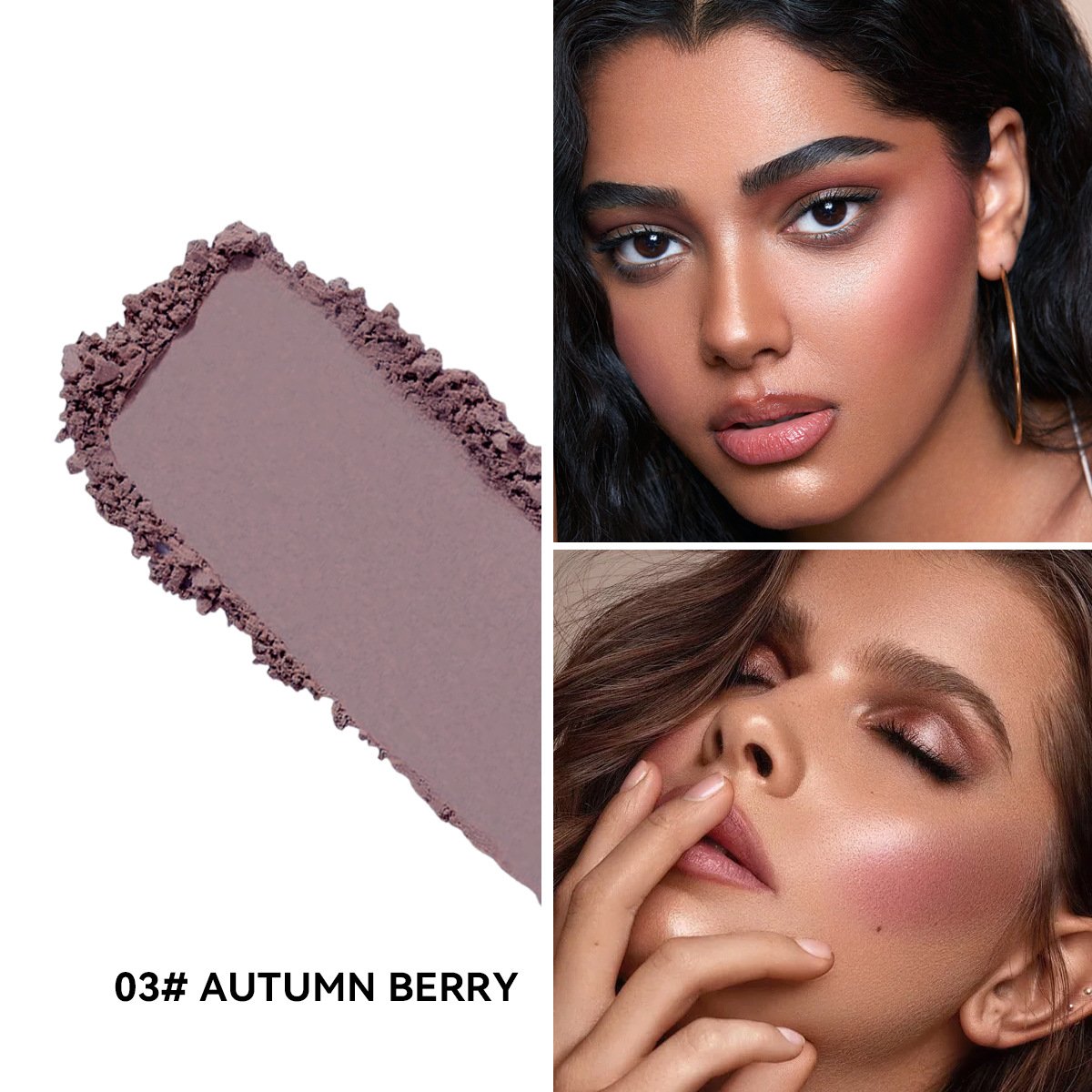 3-Piece Lazy Blush Set – Effortless Radiance in Seconds Quick. Natural-Looking Blush Built-in Mirror 🪞