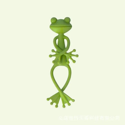 Frog Plant Stand Clips 🐸🌿 Support Climbing Plants Indoors Outdoors Stable Growth（Buy one get one free