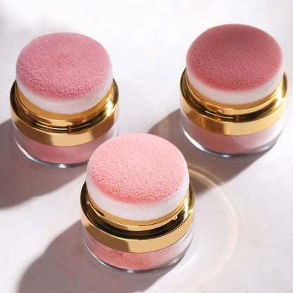 3-Piece Lazy Blush Set – Effortless Radiance in Seconds Quick. Natural-Looking Blush  Built-in Mirror 🪞