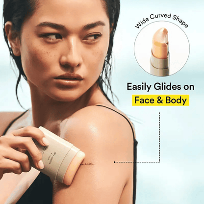 Airy Sunstick Smoothing Bar SPF50 (Single/Duo) | Matt Finish. Non-Sticky Sun Protection for Face and Body. Long-lasting. UV Protector sunscreen(0.81 oz)