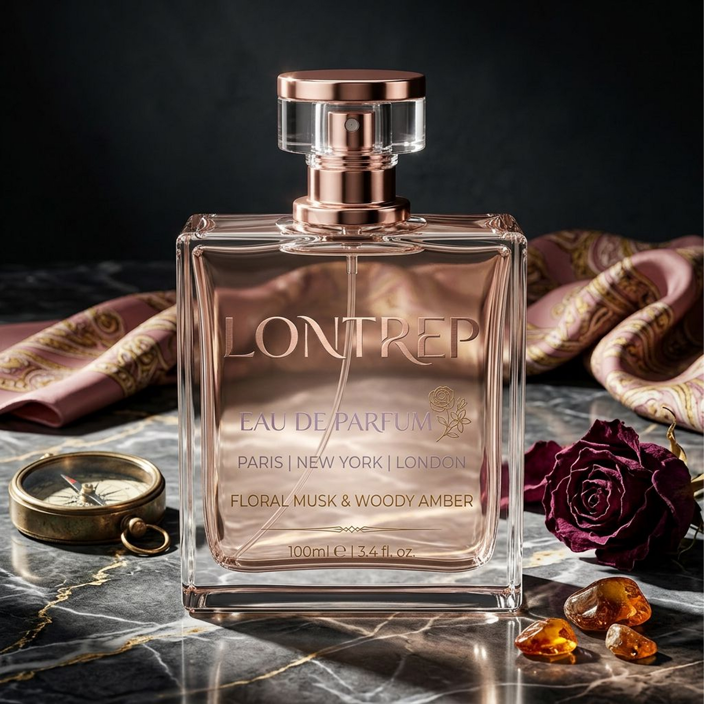 Floral Musk & Woody Amber Fragrance