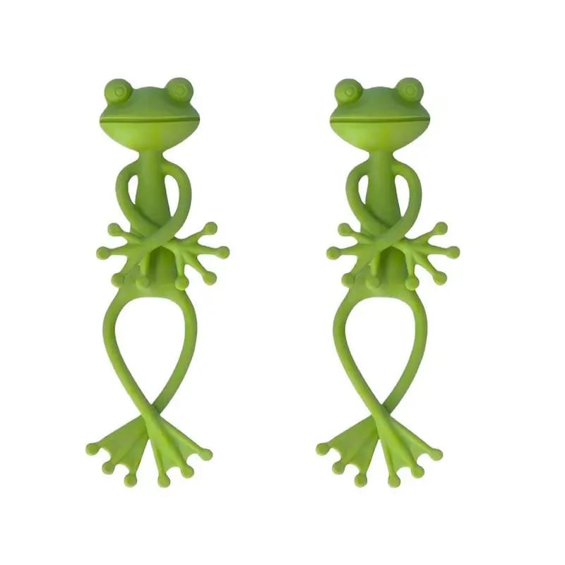 Frog Plant Stand Clips 🐸🌿 Support Climbing Plants Indoors Outdoors Stable Growth（Buy one get one free