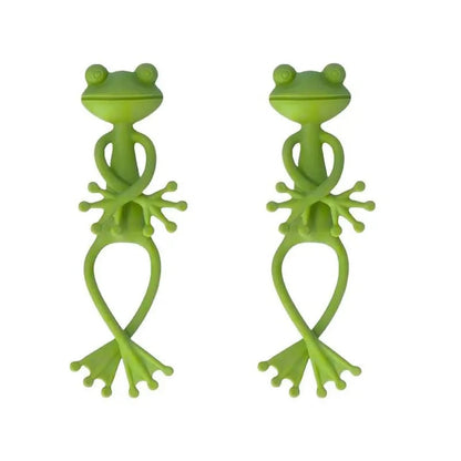 Frog Plant Stand Clips 🐸🌿 Support Climbing Plants Indoors Outdoors Stable Growth（Buy one get one free