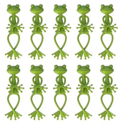 Frog Plant Stand Clips 🐸🌿 Support Climbing Plants Indoors Outdoors Stable Growth（Buy one get one free