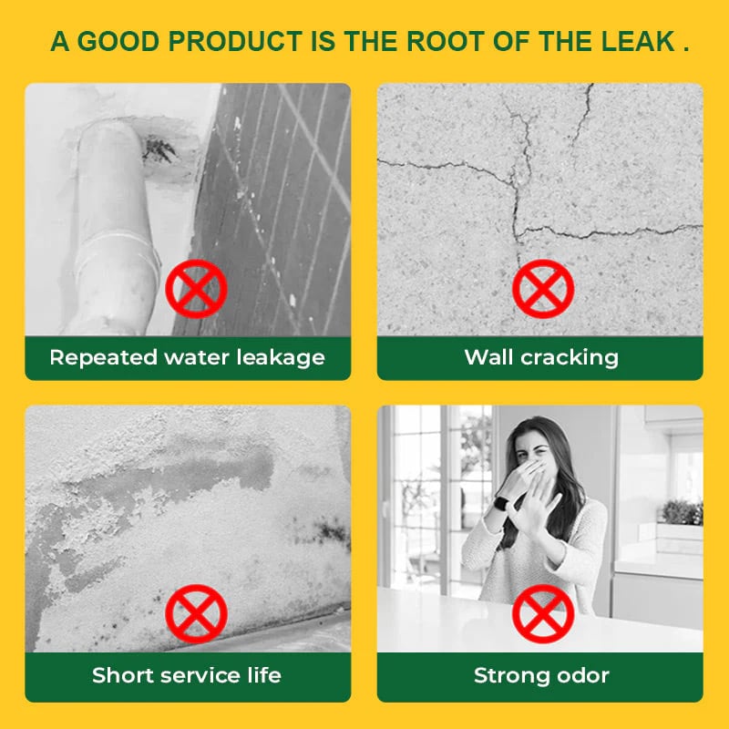 🔥2026 Special 49% OFF🔥【Just $6.67/Bottle】Multifunctional Transparent Waterproof Coating – Seals Leaks Instantly