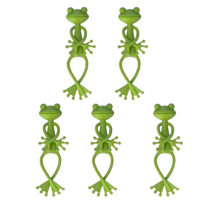 Frog Plant Stand Clips 🐸🌿 Support Climbing Plants Indoors Outdoors Stable Growth（Buy one get one free
