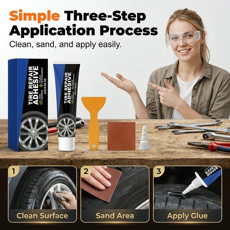 🔥2026 Special 49% OFF🔥— LUHAKA™Tire Repair Adhesive Kit