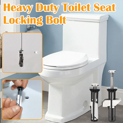 ✨ Universal Toilet Seat Bolt Kit - Quick Release & Easy Install