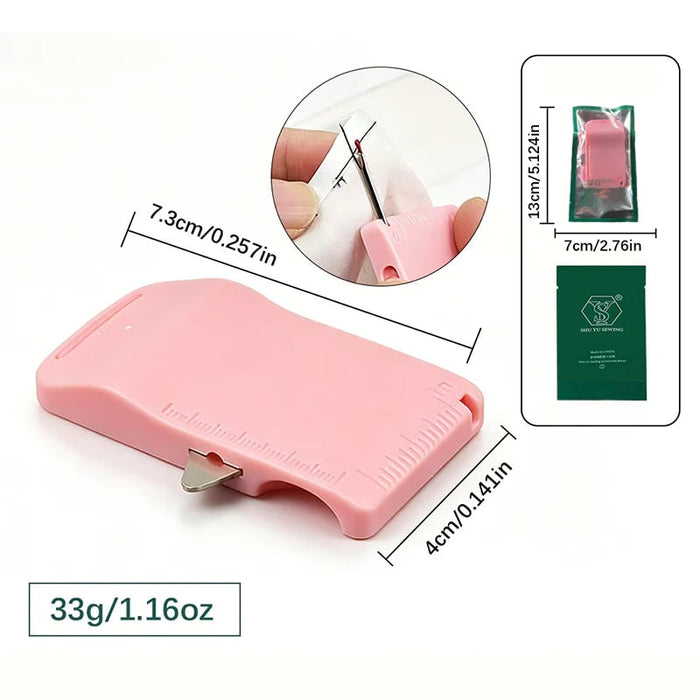 🧵 LIMITED-TIME 49% OFF! ✨ Sewing Seam Guide & Ripper – 3-in-1. Precise. Portable ✂️ image 2