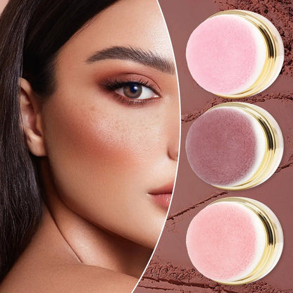 3-Piece Lazy Blush Set – Effortless Radiance in Seconds Quick. Natural-Looking Blush  Built-in Mirror 🪞