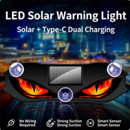 🚗🔆 Solar-Powered LED Car Warning Light – 50% OFF! Solar-powered. weatherproof. automatic activation at dark – for more safety on the roadside. 🔥🛡️