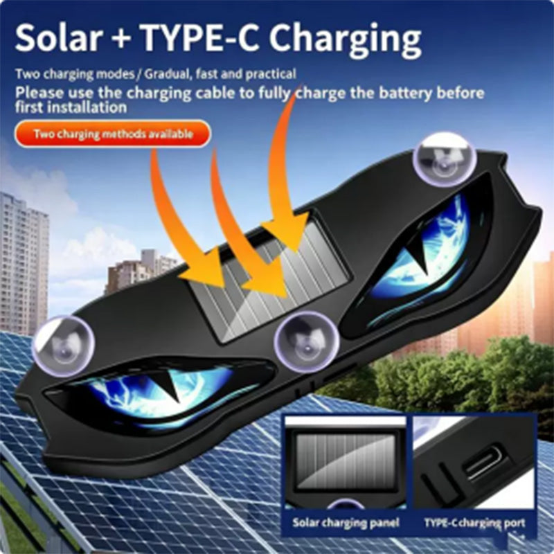 🚗🔆 Solar-Powered LED Car Warning Light – 50% OFF! Solar-powered. weatherproof. automatic activation at dark – for more safety on the roadside. 🔥🛡️